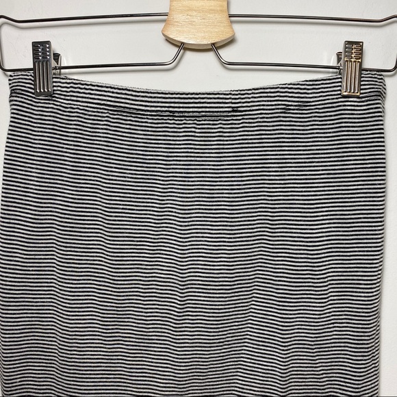Rollacoster Striped Slim Mini Bodycon Skirt L - Picture 8 of 9
